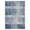 World Rug Gallery Contemporary Distressed Boxes Weather Resistant Indoor/Outdoor Area Rug 5' x 7' Blue 4032BLUE5X7 - alternate 8